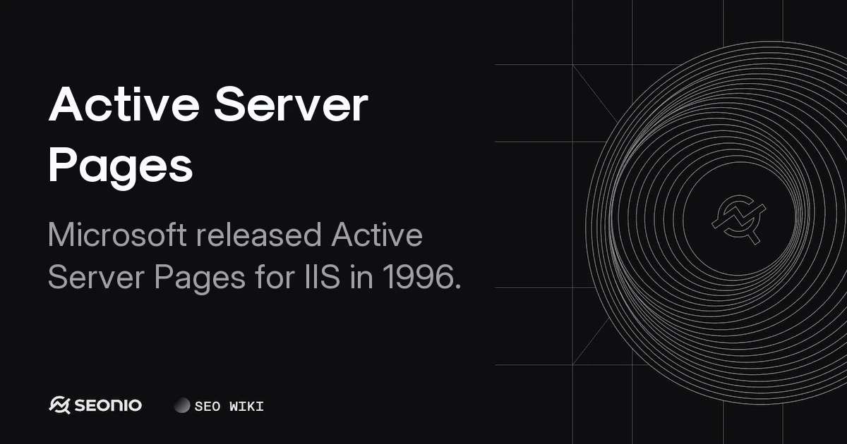 Active Server Pages: Technical Guide to Classic ASP