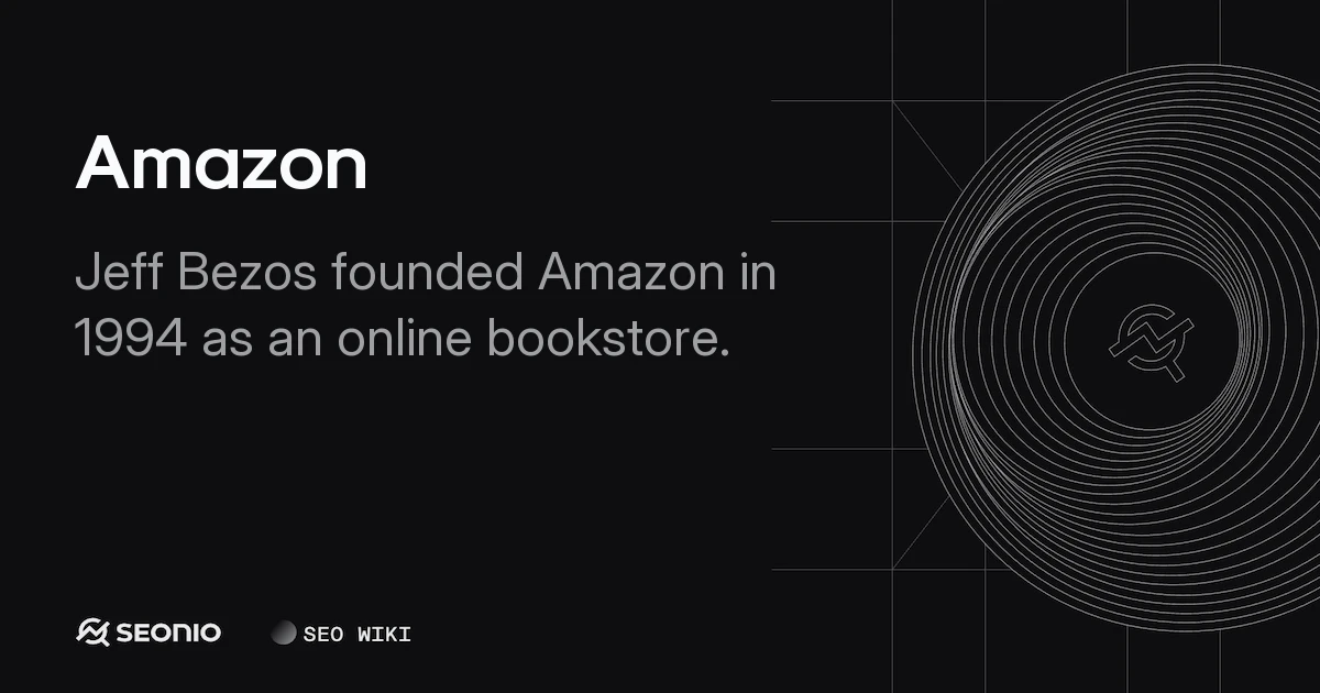 Amazon: Marketplace & Search Infrastructure Guide
