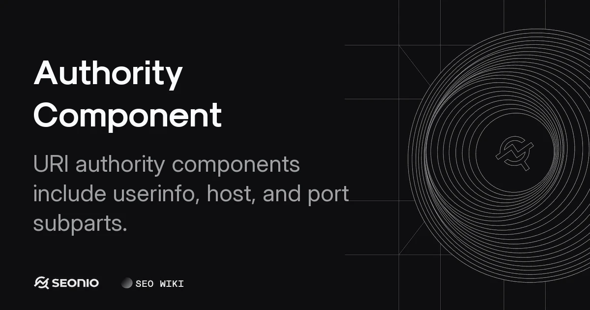 Authority Component: URI Syntax and Troubleshooting