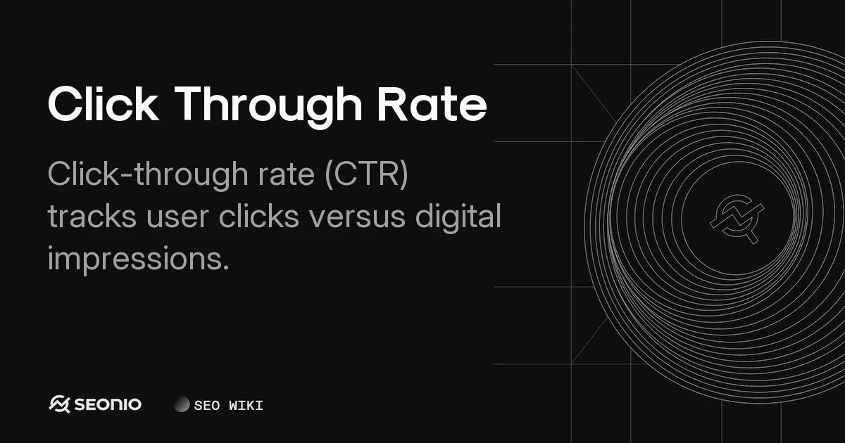 Click Through Rate: Definition, Formula, and Guide