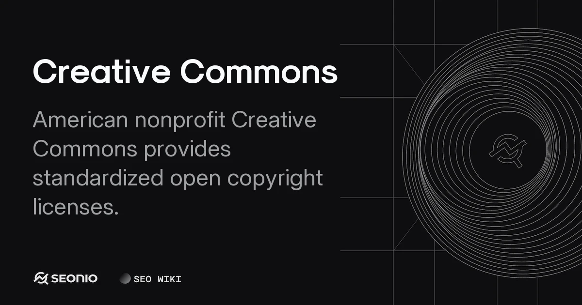 Creative Commons: License Types and Usage Rules