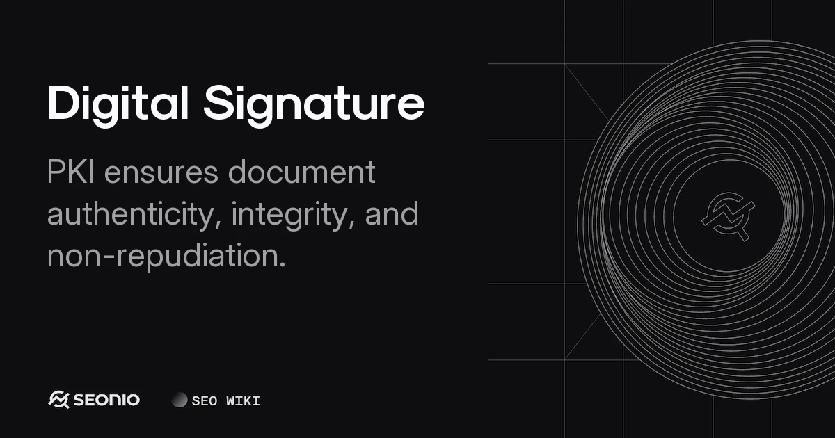 Digital Signature: Technical Guide to PKI and Security