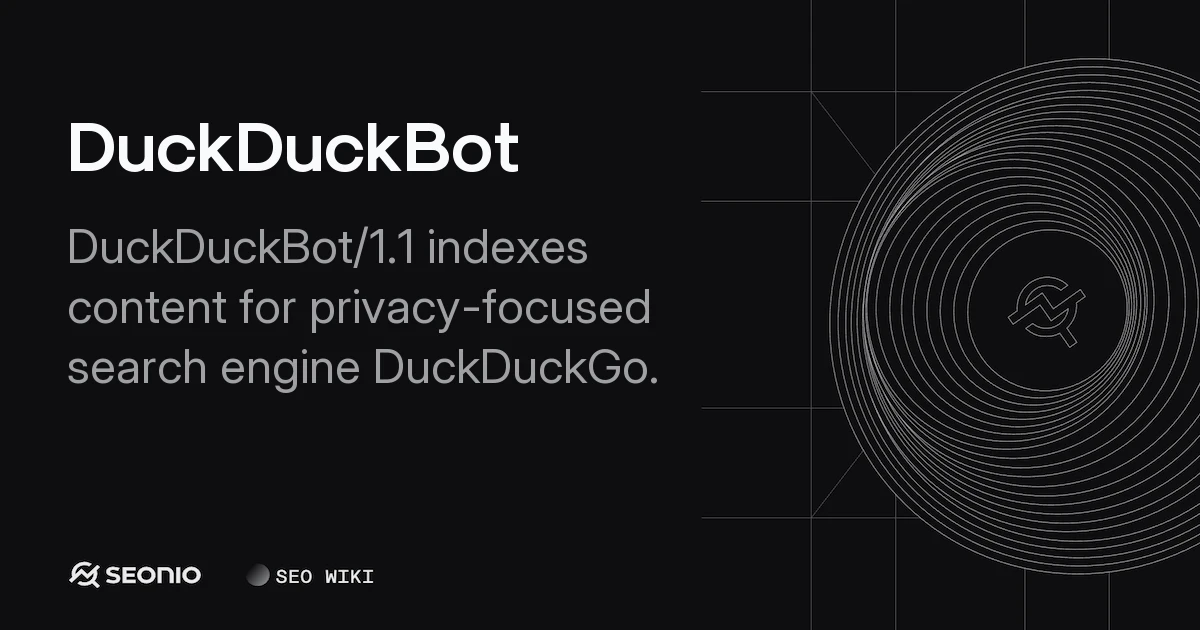 DuckDuckBot: The Official DuckDuckGo Crawler Guide