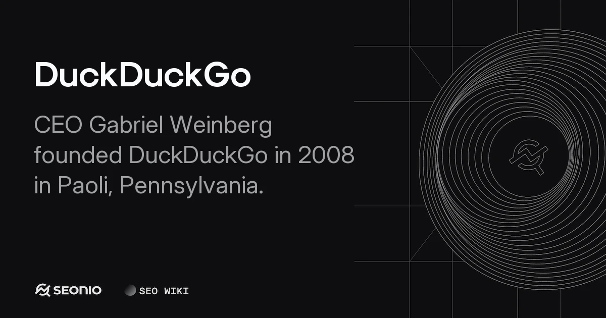 DuckDuckGo: Privacy Search, Architecture, and SEO