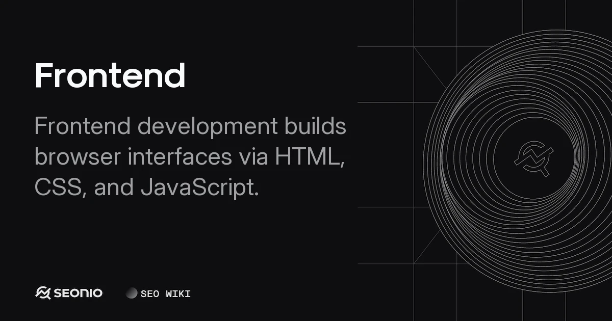 Frontend: Core Technologies and Best Practices Guide