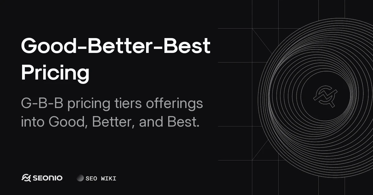 Good-Better-Best Pricing: A Guide to Tiered Models