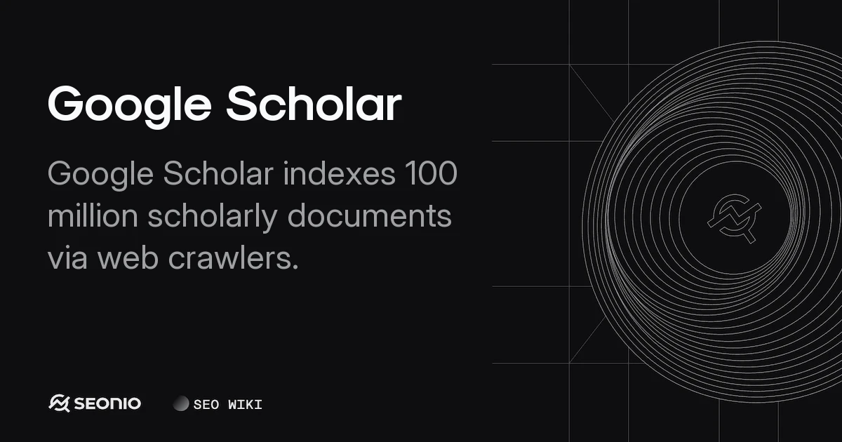 Google Scholar: Wiki Guide to ASEO & Ranking Factors