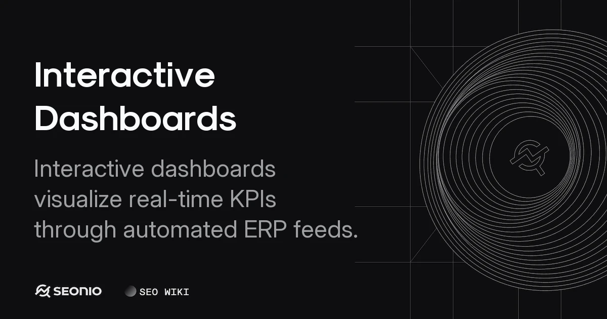 Interactive Dashboards: Definition, Features & Guide