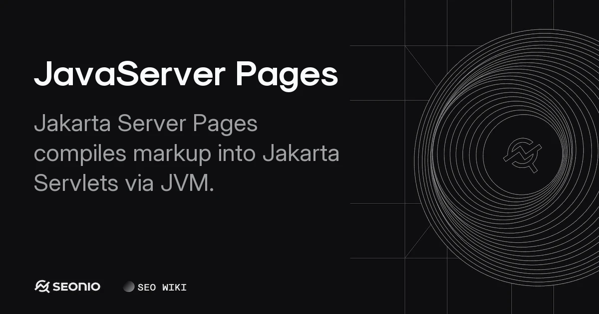 JavaServer Pages: Architecture, Syntax, and Usage