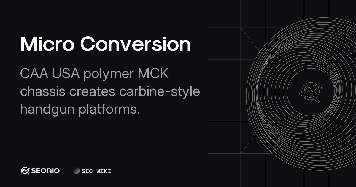 Micro Conversion Kit (MCK): Legality & Setup Guide