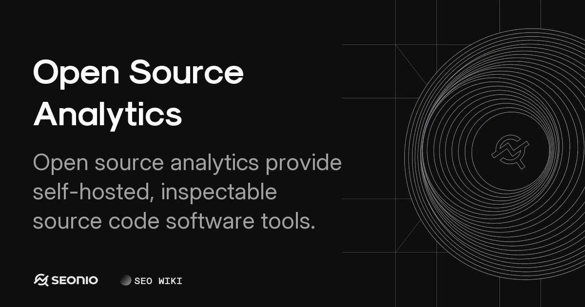 Open Source Analytics: Technical Guide and Tools