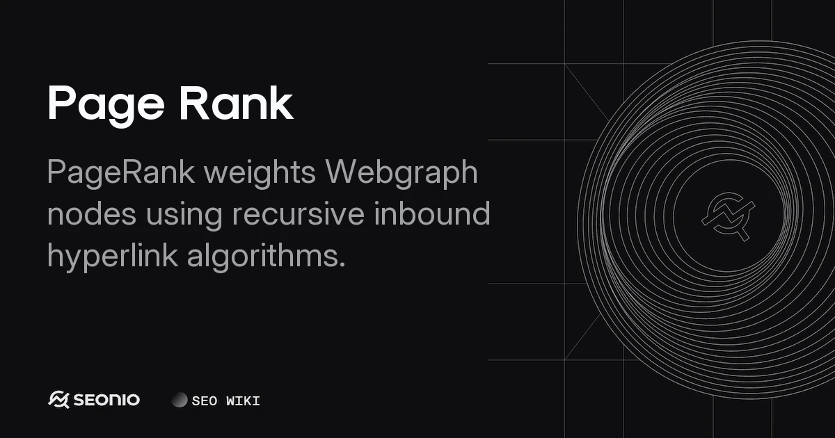Page Rank: Understanding Google's Link Analysis System