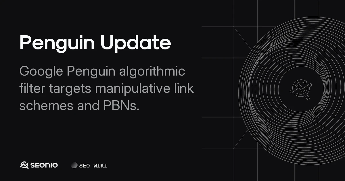 Penguin Update: Guide to Real-Time Link Spam Filtering