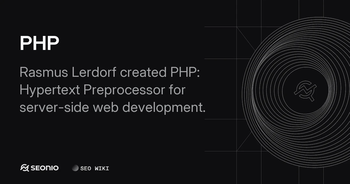 PHP: Scripting Language, Versions & SEO Performance