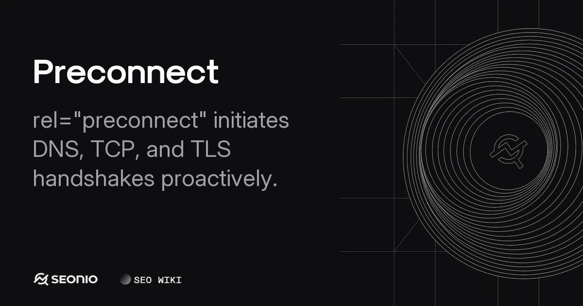 Preconnect Resource Hint: Implementation and Usage
