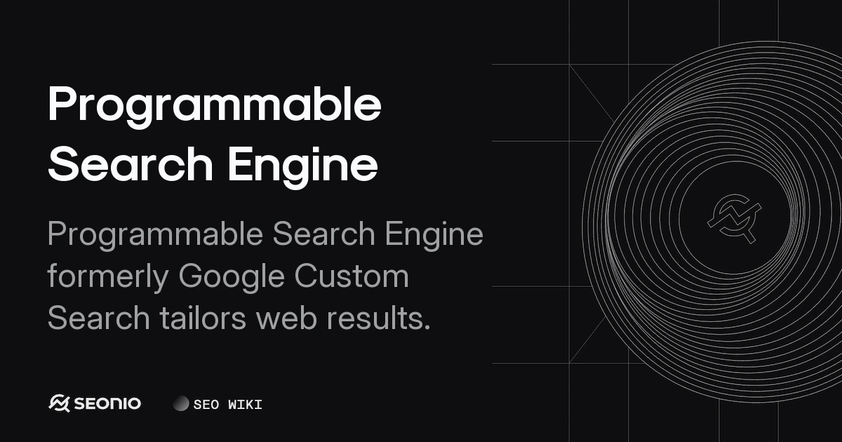 Programmable Search Engine: Usage, Setup, and Pricing