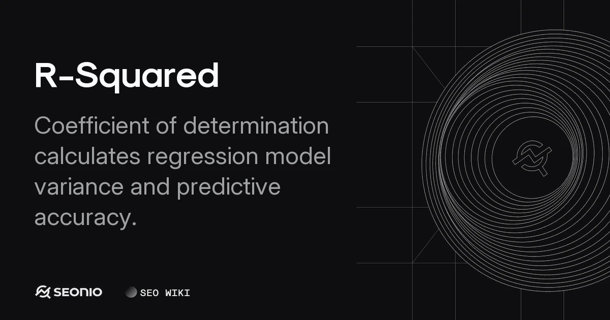 R-Squared Guide: Usage & Coefficient Calculation