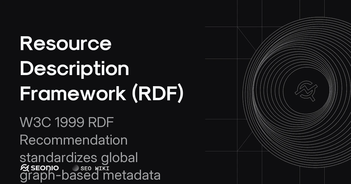 Resource Description Framework (RDF): Architecture