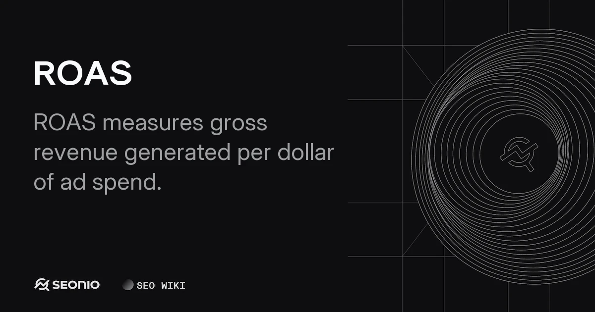 ROAS: Return on Ad Spend Definition & Best Practices