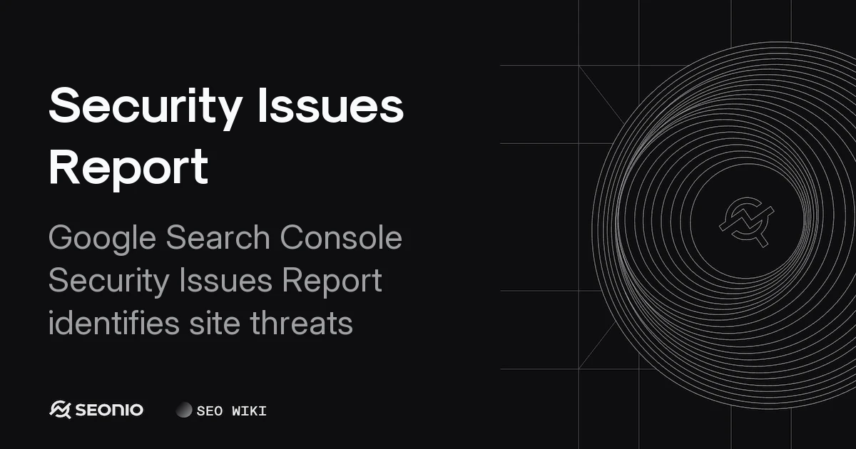 Security Issues Report: Troubleshooting & Fixes