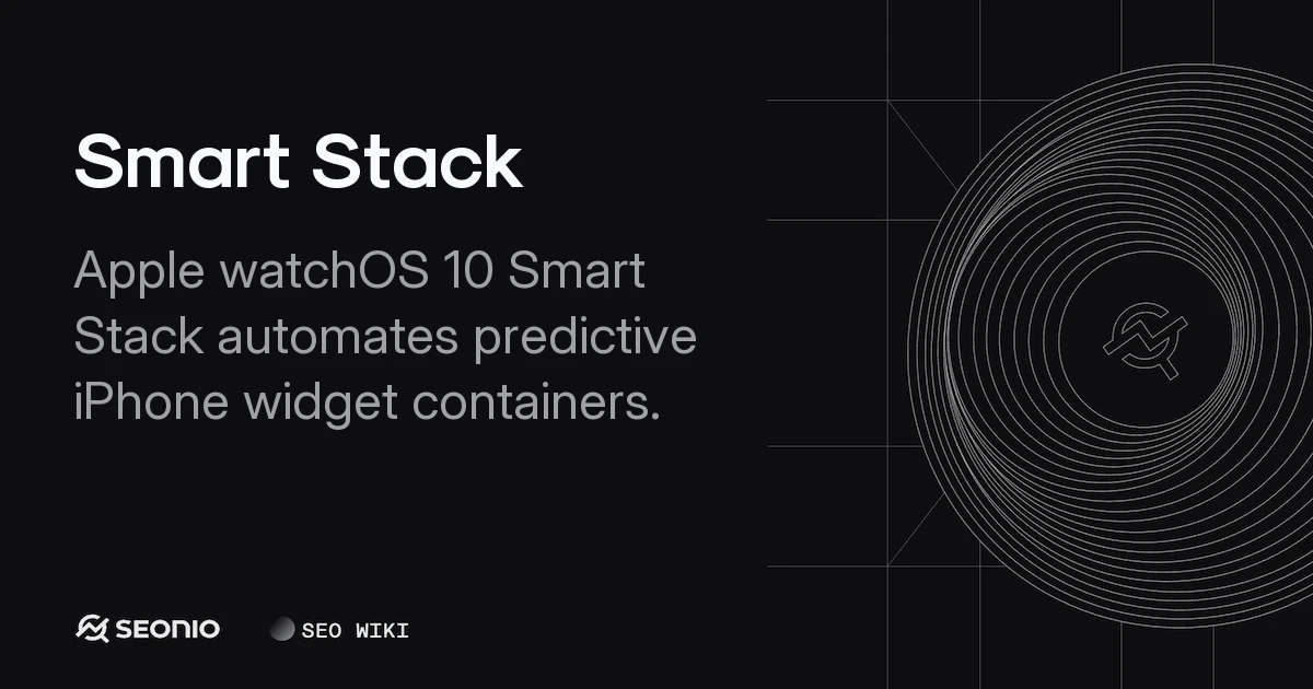 Smart Stack: Understanding Apple’s Contextual Widgets