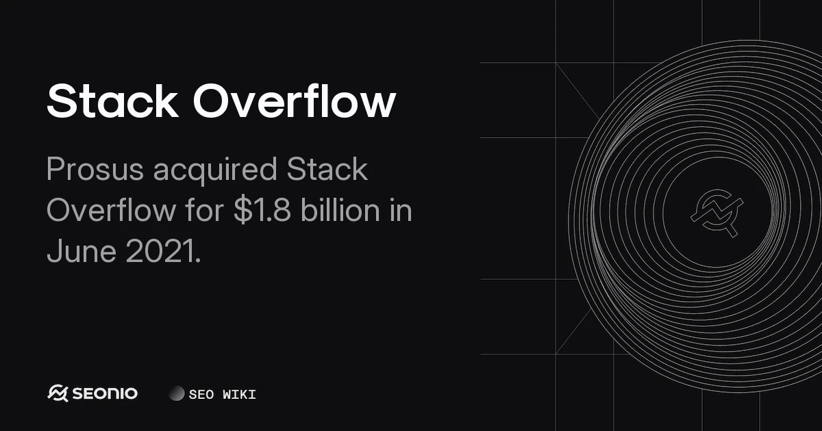 Stack Overflow: History, Mechanics & Platform Overview