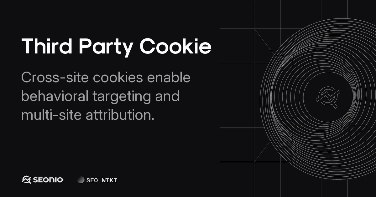 Third Party Cookie: Function, Tracking & Usage