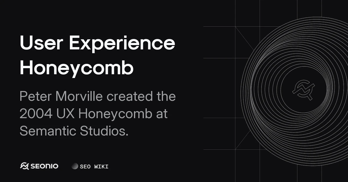 User Experience Honeycomb: 7 Facets of UX Framework