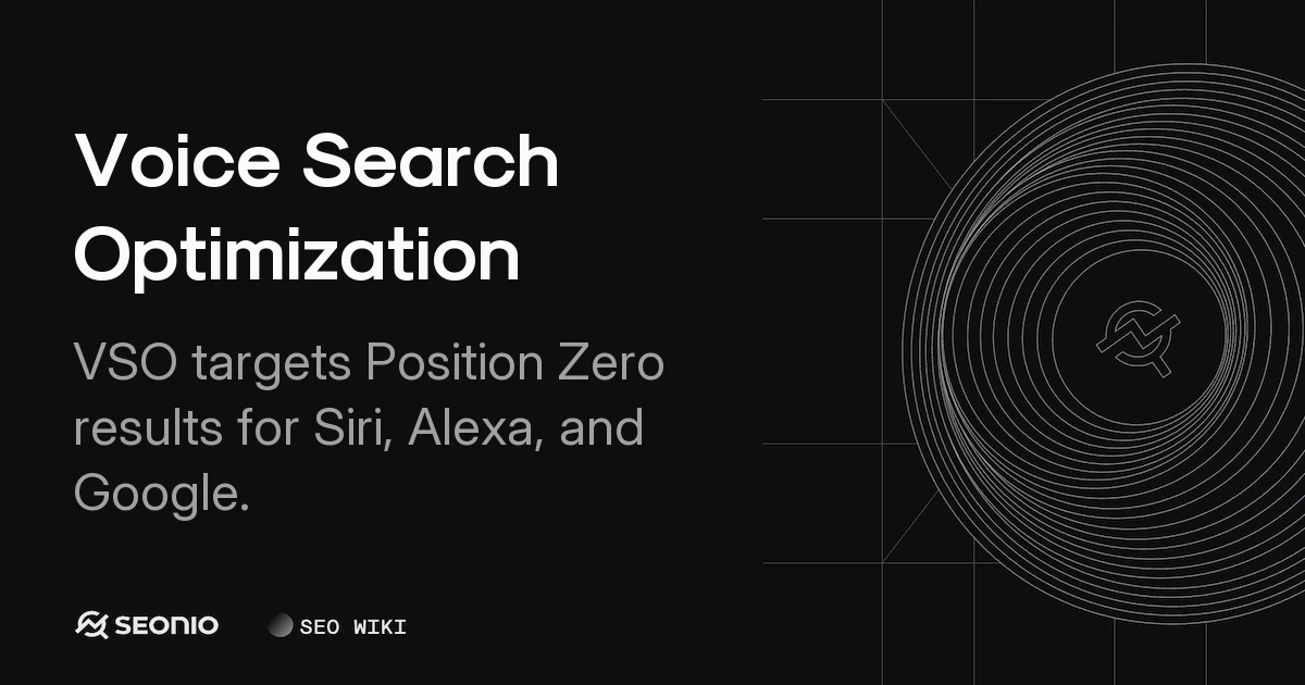 Voice Search Optimization: Principles and Practices