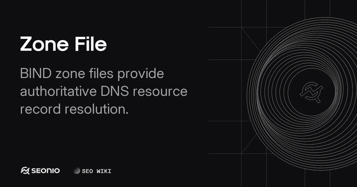Zone File: DNS Record Management & Configuration